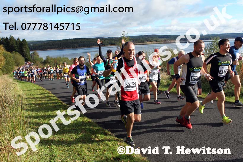 Kielder Marathon, 2017 Kielder Marathon and Half Marathon. Photo:  David T. Hewitson/Sports for All Pics